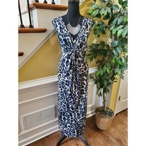Elementz Macy’s Print Sleeveless Maxi Dress 2X